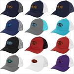 AH15021 The Hauler Classic Trucker Cap With Embroidered Custom Imprint